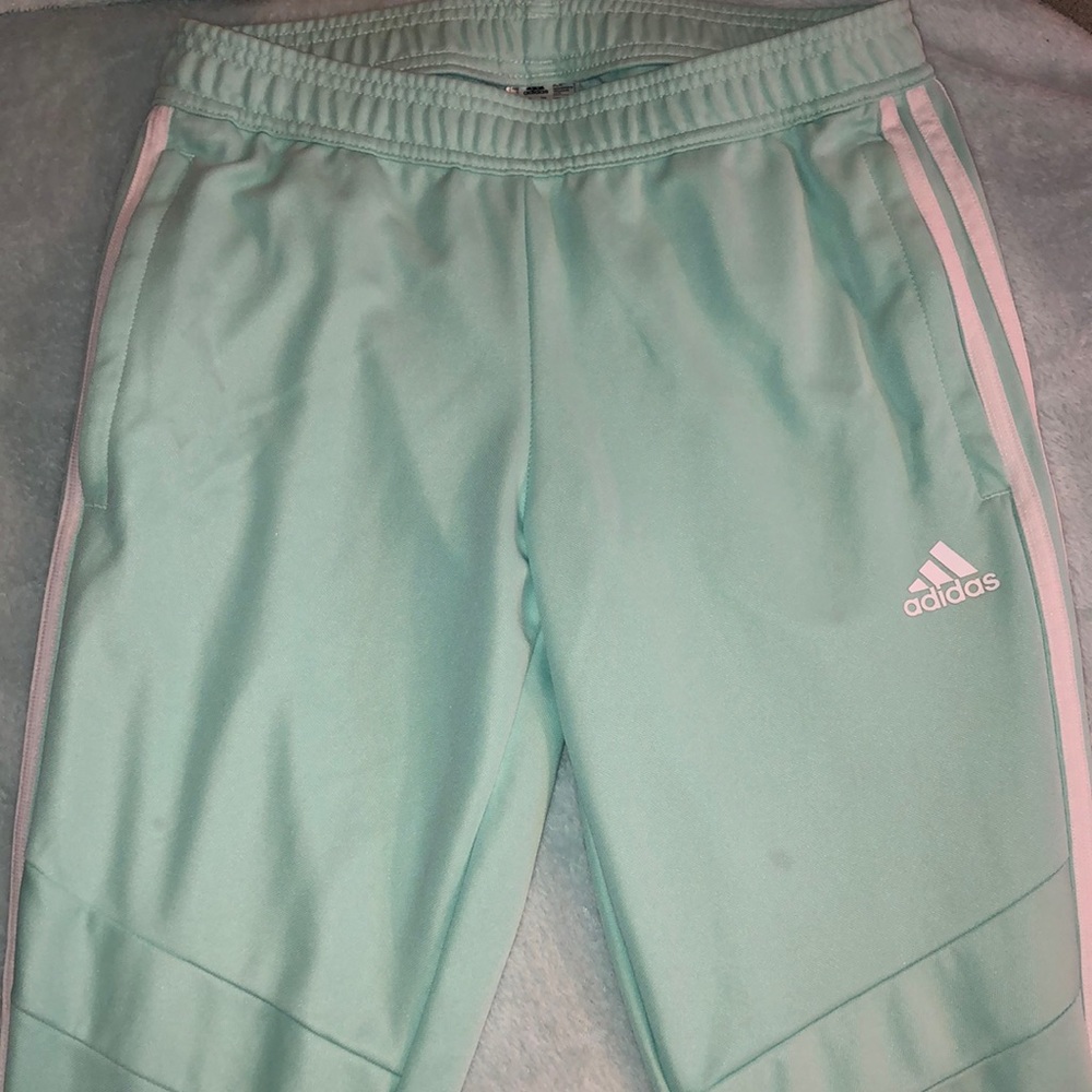 Mint Green Adidas Joggers